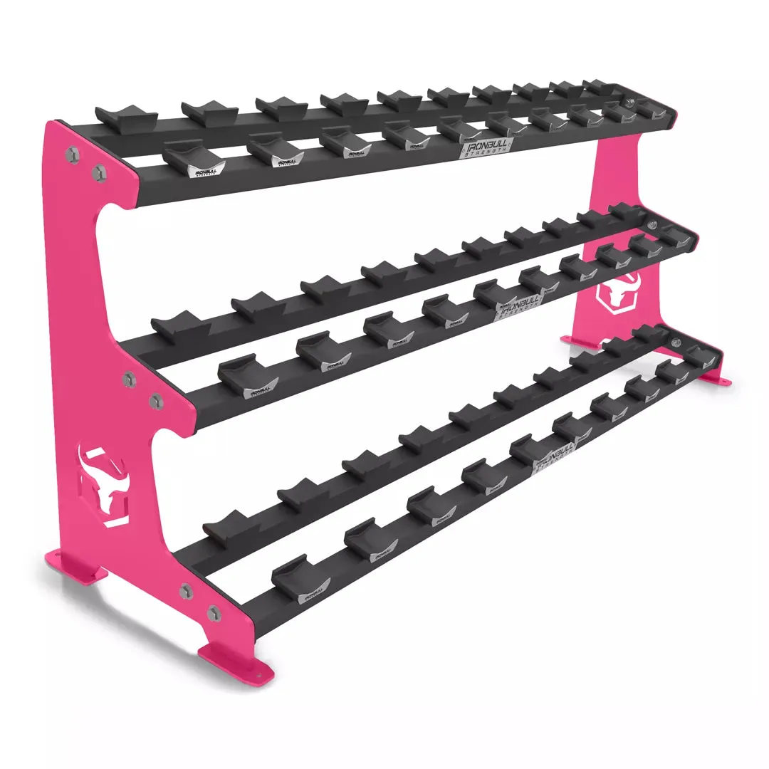 3-Tier Commercial Dumbbell Rack