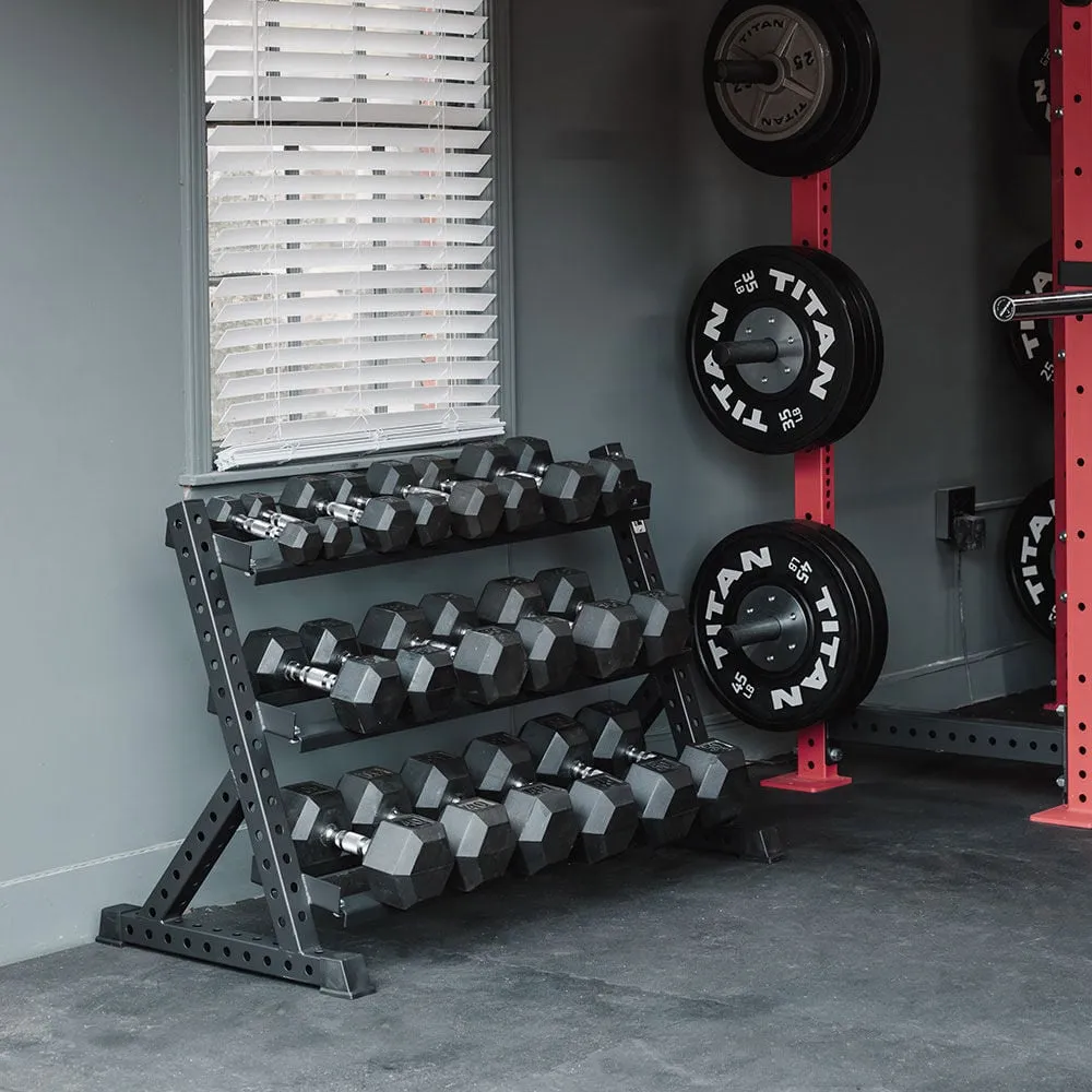 3-Tier Dumbbell Weight Rack