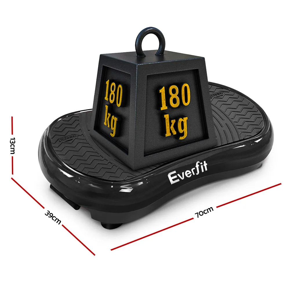 99-Speed Vibration Machine Platform w/ Resistance Bands - Everfit