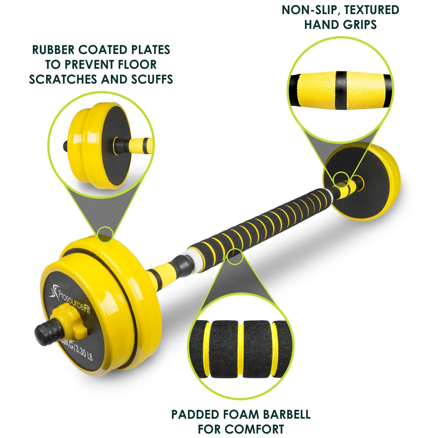 Adjustable Dumbbell and Barbell Set