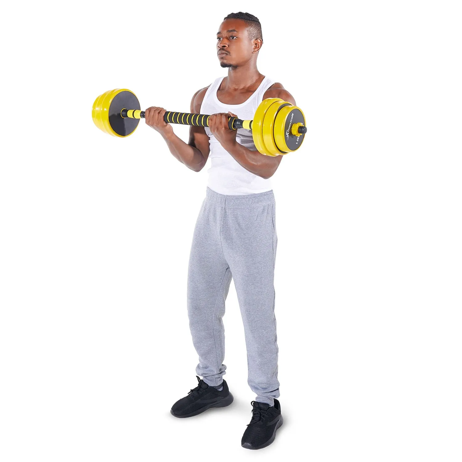 Adjustable Dumbbell and Barbell Set