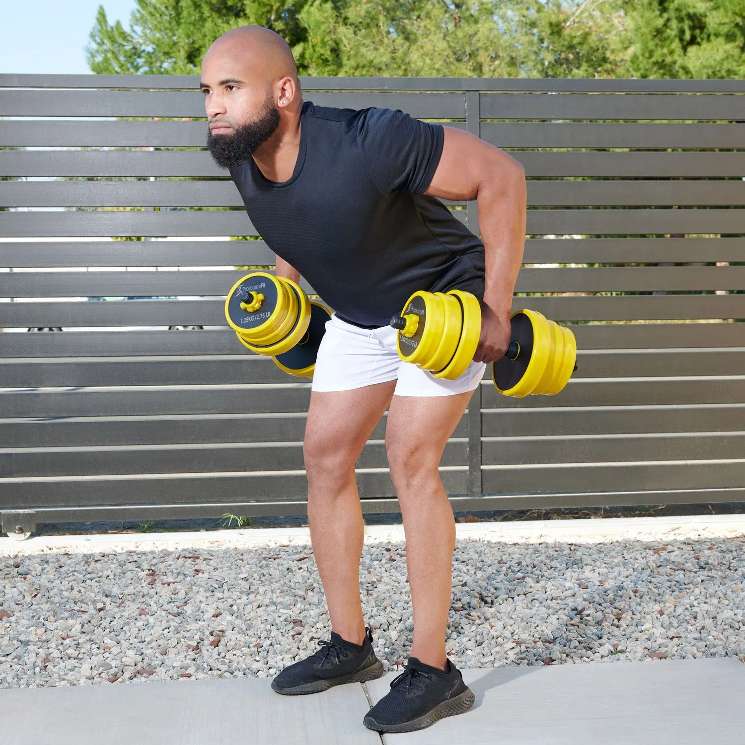 Adjustable Dumbbell and Barbell Set