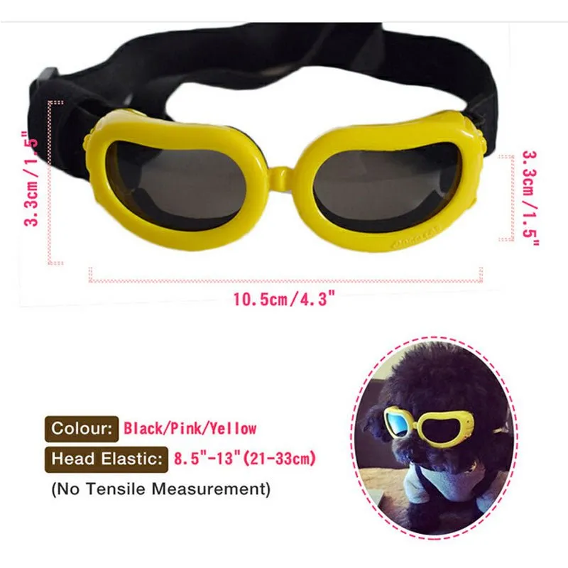 Adjustable Small Dog Goggles: Protect Your Pup’s Eyes in Style!