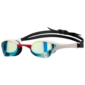 Arena - Cobra Ultra Swipe Mirror Goggles - Aqua/Fireflow