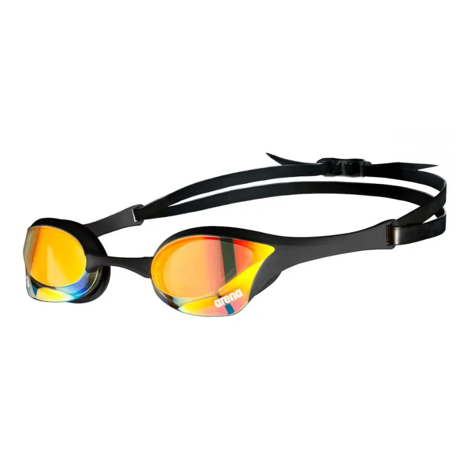 Arena Cobra Ultra Swipe Mirror Goggles - Copper/Black