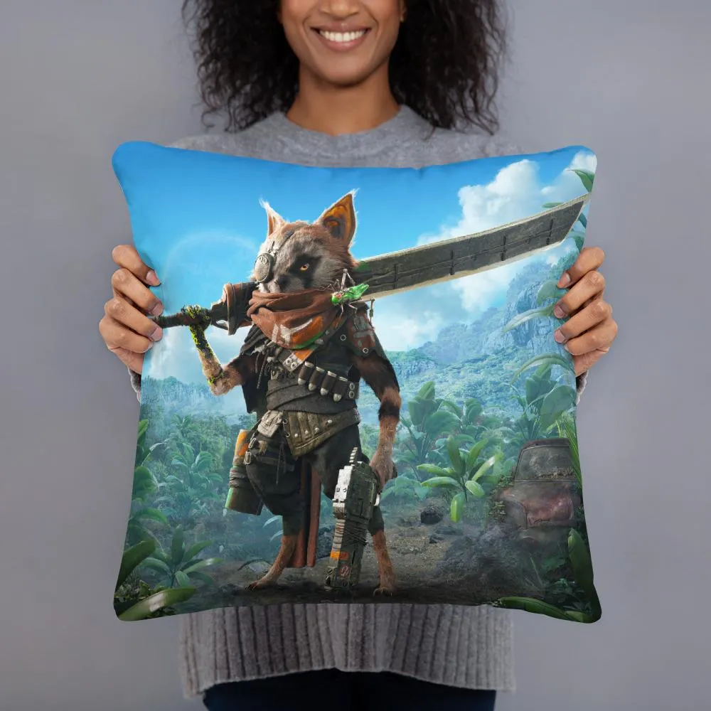 Biomutant Hero Pillow