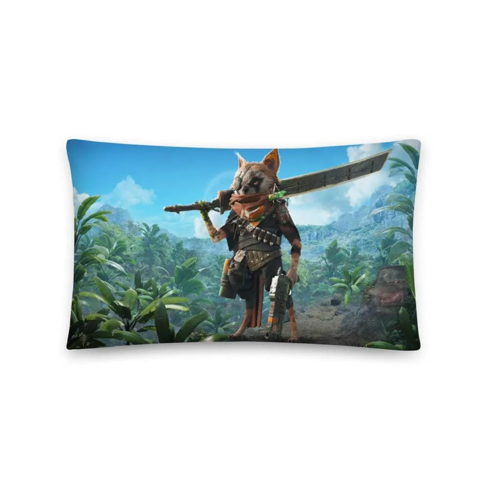 Biomutant Hero Pillow