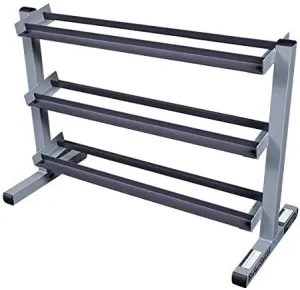 Body-Solid Three-Tier Horizontal Dumbbell Rack (GDR363)