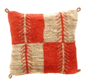 Canvello Gabbeh Lori Baft Silkroad Throw Pillows- 16"X16"