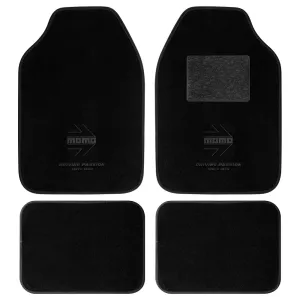 CARP.CAR MAT BLACK RHD-4 PCS