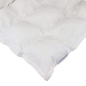 Clearance Weighted Blanket - Large 14 lb White  (for 120  lb user)