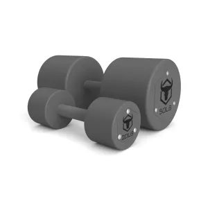 Combat Grey Cerakote Dumbbells