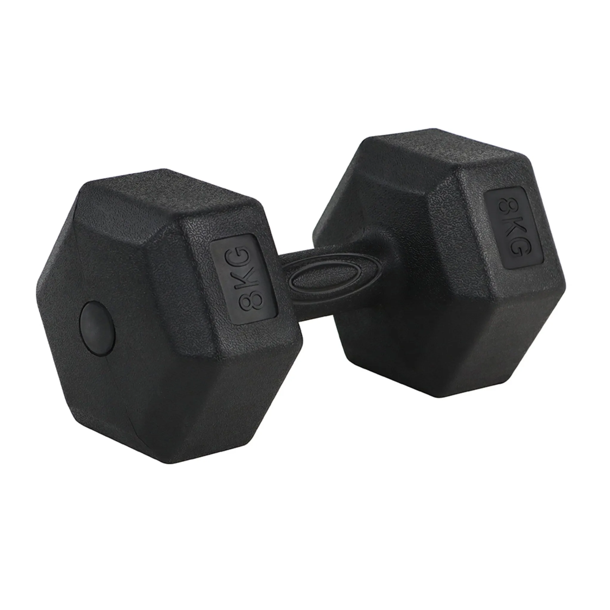 Comet Sports Heavy-Duty Hex Dumbbells, Black, 8kg, Set of 2 - Shoulders - 🏆 #81 - Sports/Outdoor - Best of December