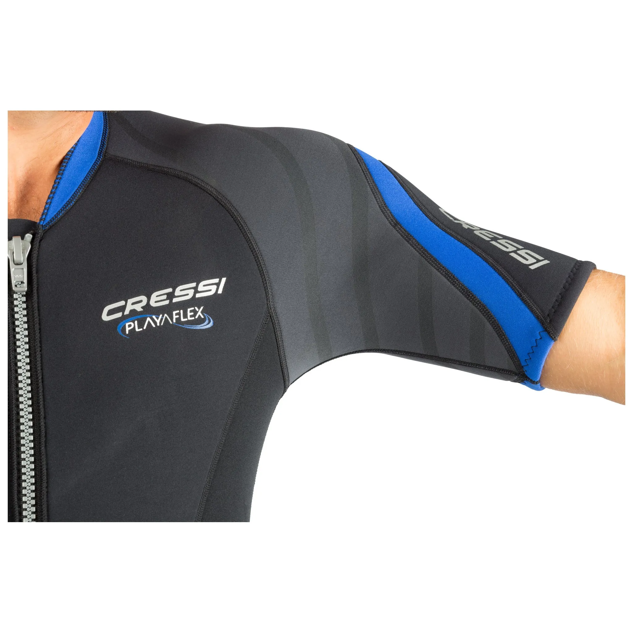 Cressi 2.5mm Man Playa Flex Front-Zip Short Wetsuit