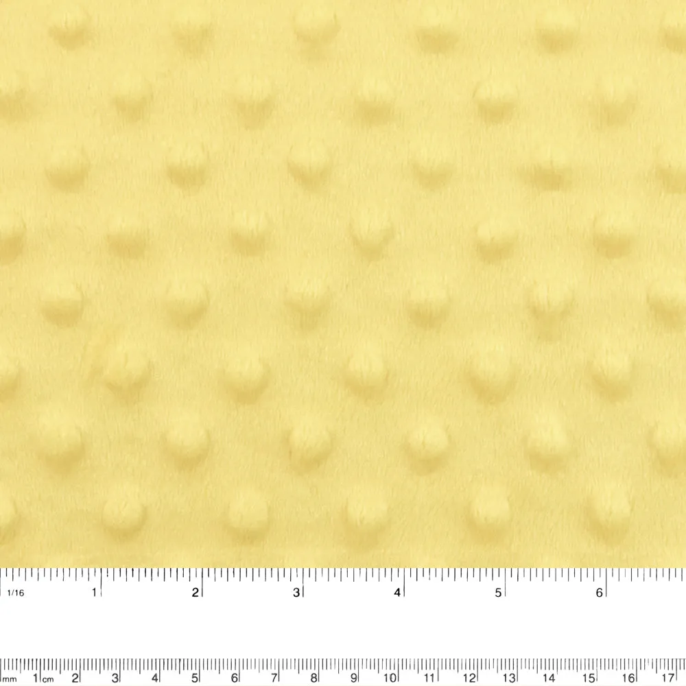 Dimple Micro Chenille - Bright yellow