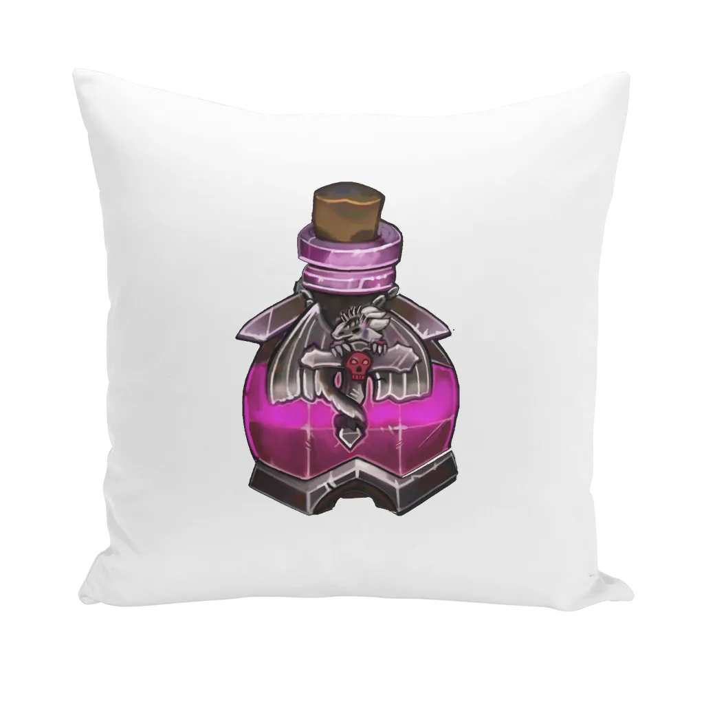 Dragon Potion Throw Pillows