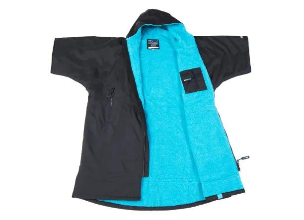 Dryrobe Advance Short Sleeve - Size Large - Black/Red, Black/Blue or Black/Pink - In Stock