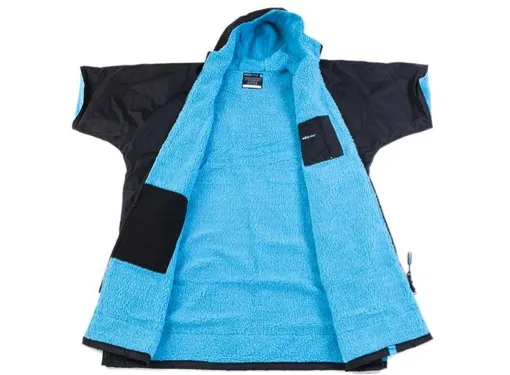 Dryrobe Kids Dryrobe Advance - 5-9 Years - 3 Colourways - Black/Blue, Black/Grey & Black Pink - All in Stock