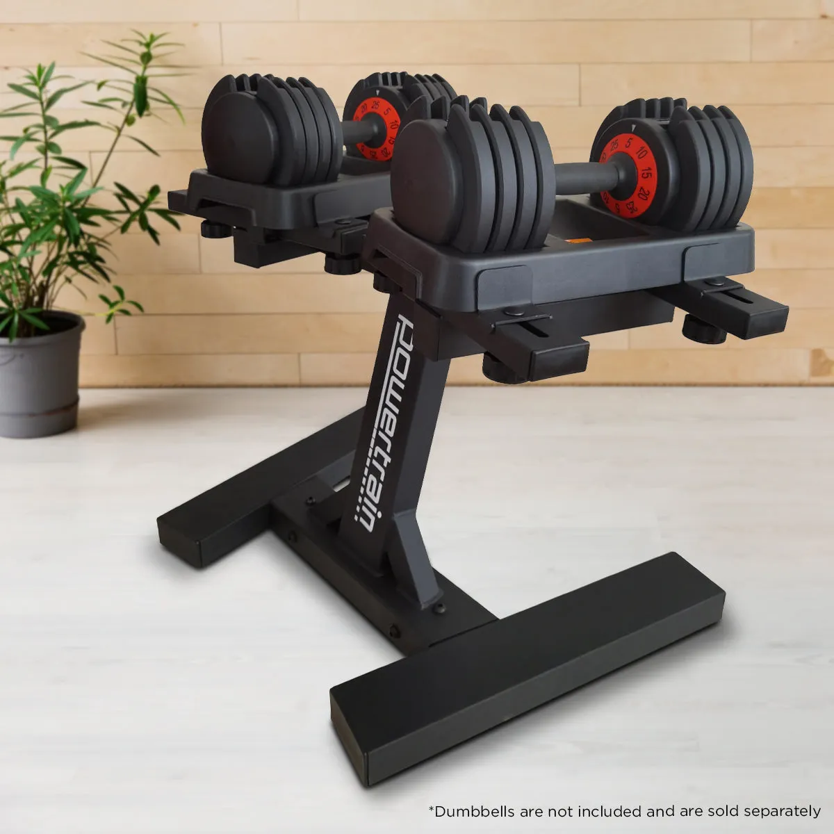 Ergonomic Heavy-Duty Dumbbell Stand, 100kg Capacity