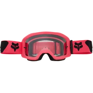 Fox Main Core Goggles - Clear Lexan Lens (Pink)