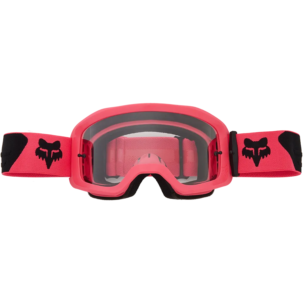 Fox Main Core Goggles - Clear Lexan Lens (Pink)