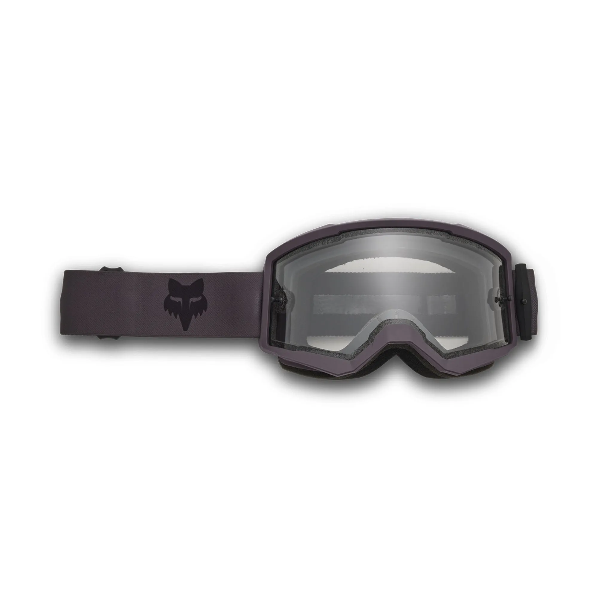 Fox Racing 32988-330-OS Main X Clear Lens Goggles VLS Lexan UV Protected Dark Shadow Grey