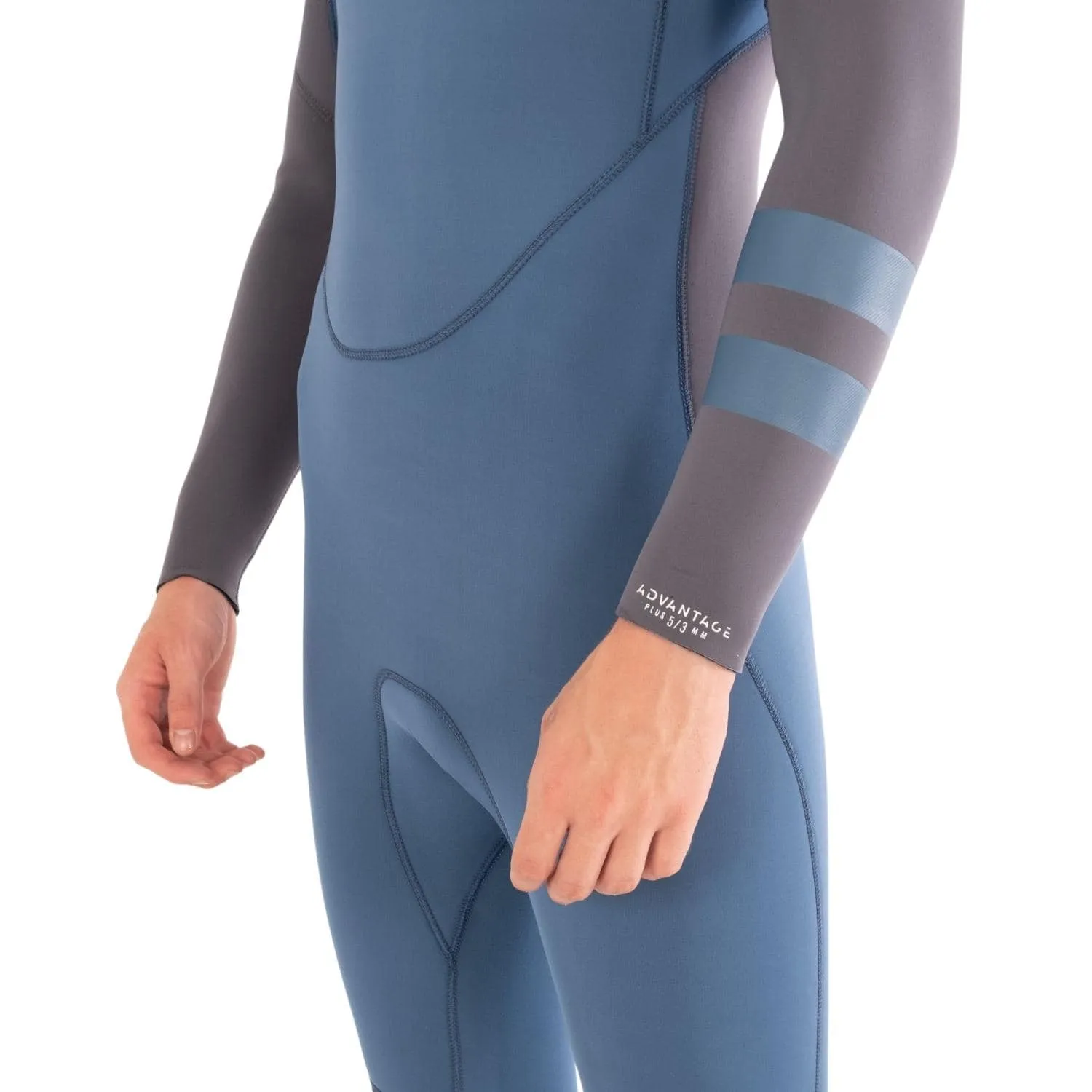 Hurley 5/3 Advantage Plus Chest Zip Full Wetsuit - Copen Blue