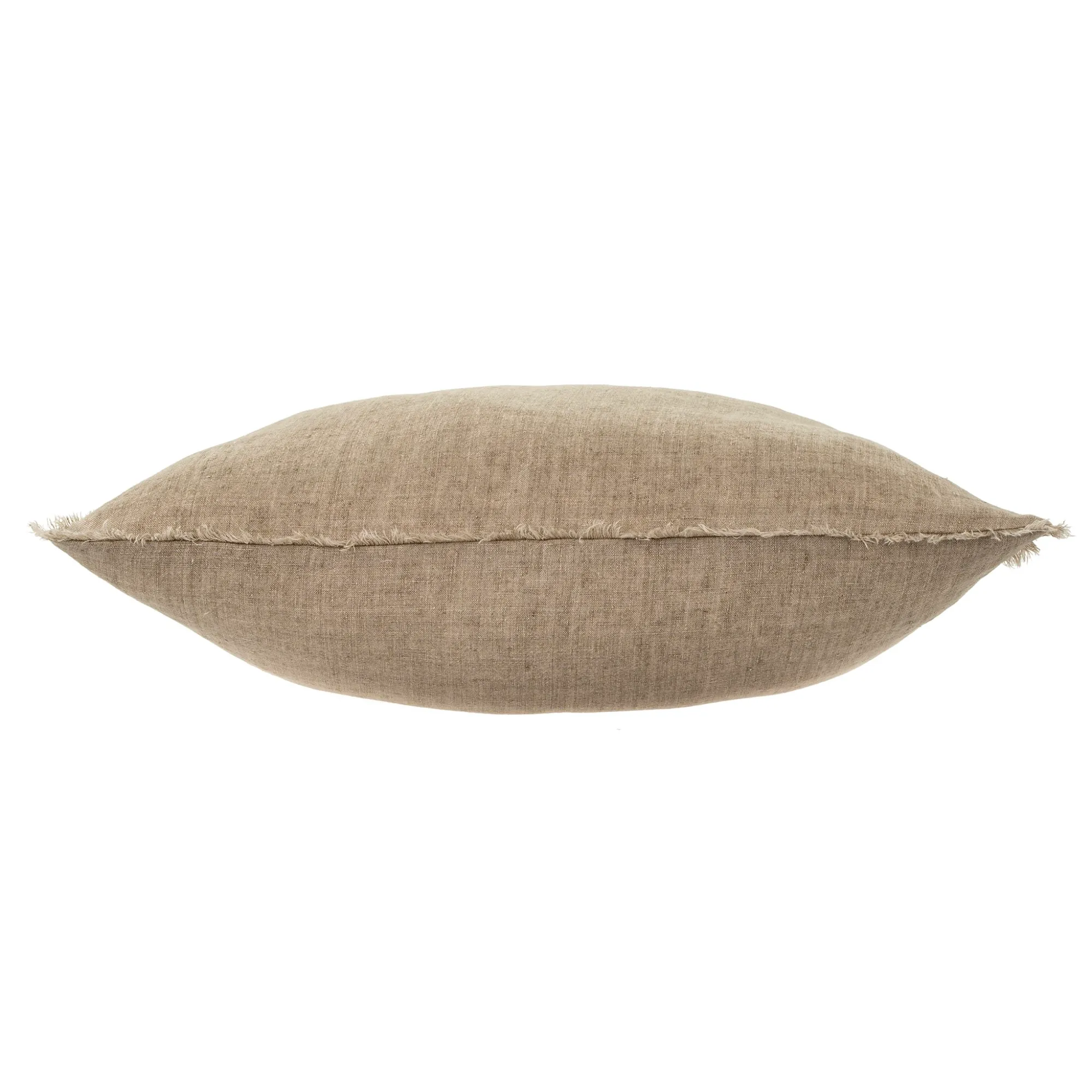 Layna Linen Pillow - Almond