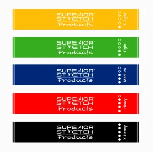 Leg Bands – Set of 5 Resistance Loop Bands