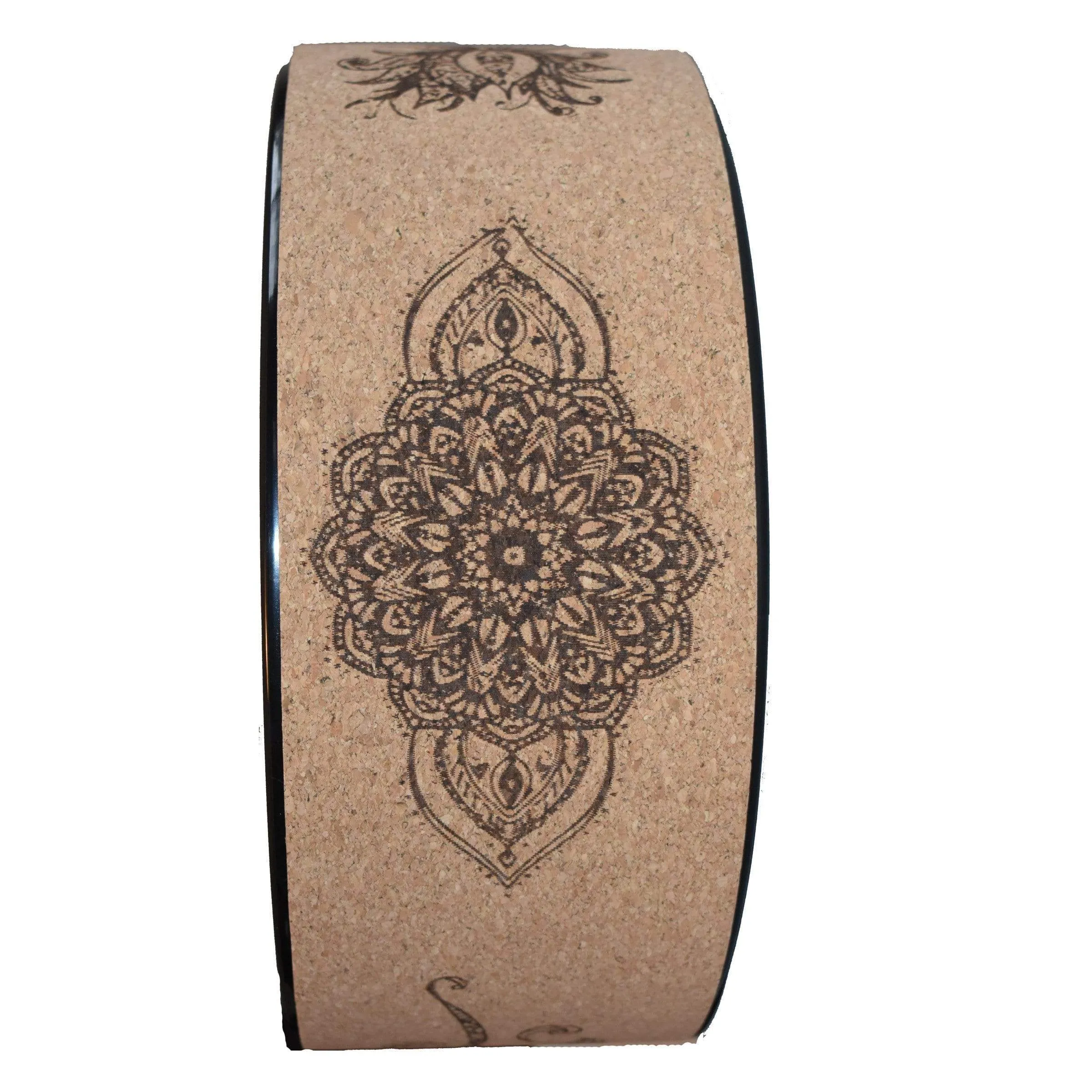 Lotus Flower Cork Yoga Wheel - wholesale