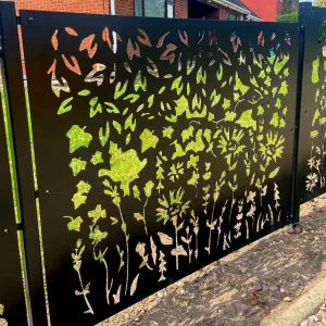 Metal Fence Panels Summer Garden Fencing Screens