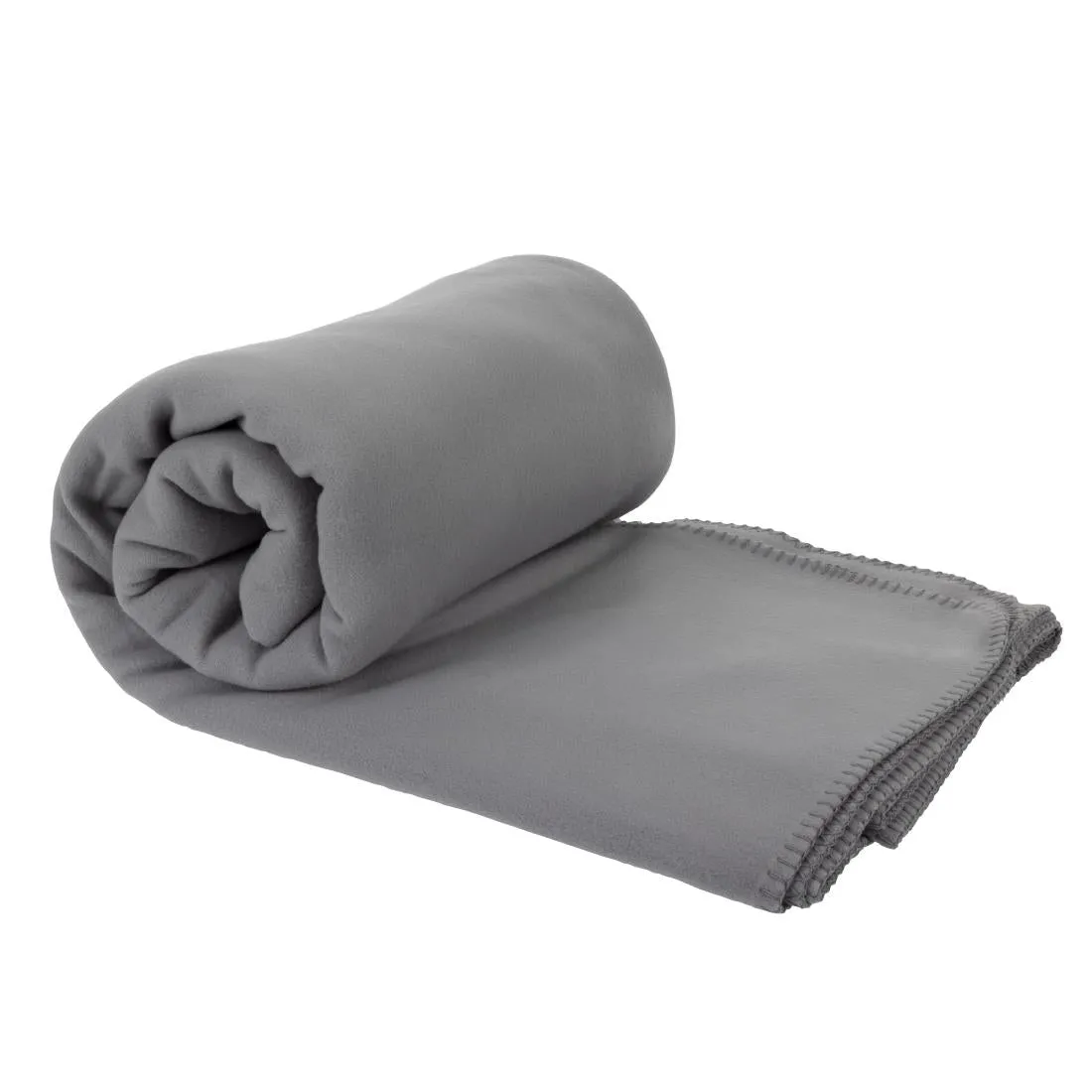 Mitre Essentials Polar Blankets Grey Double