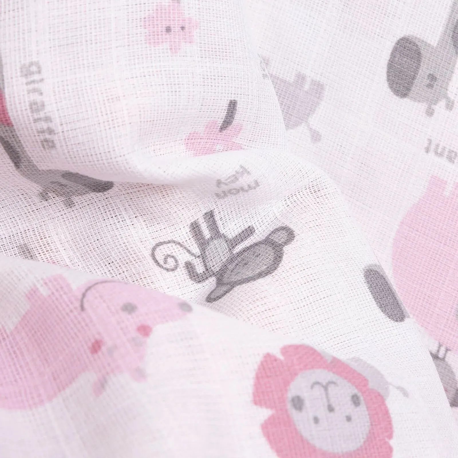 Mollia Muslin Blanket - Pink - Pink