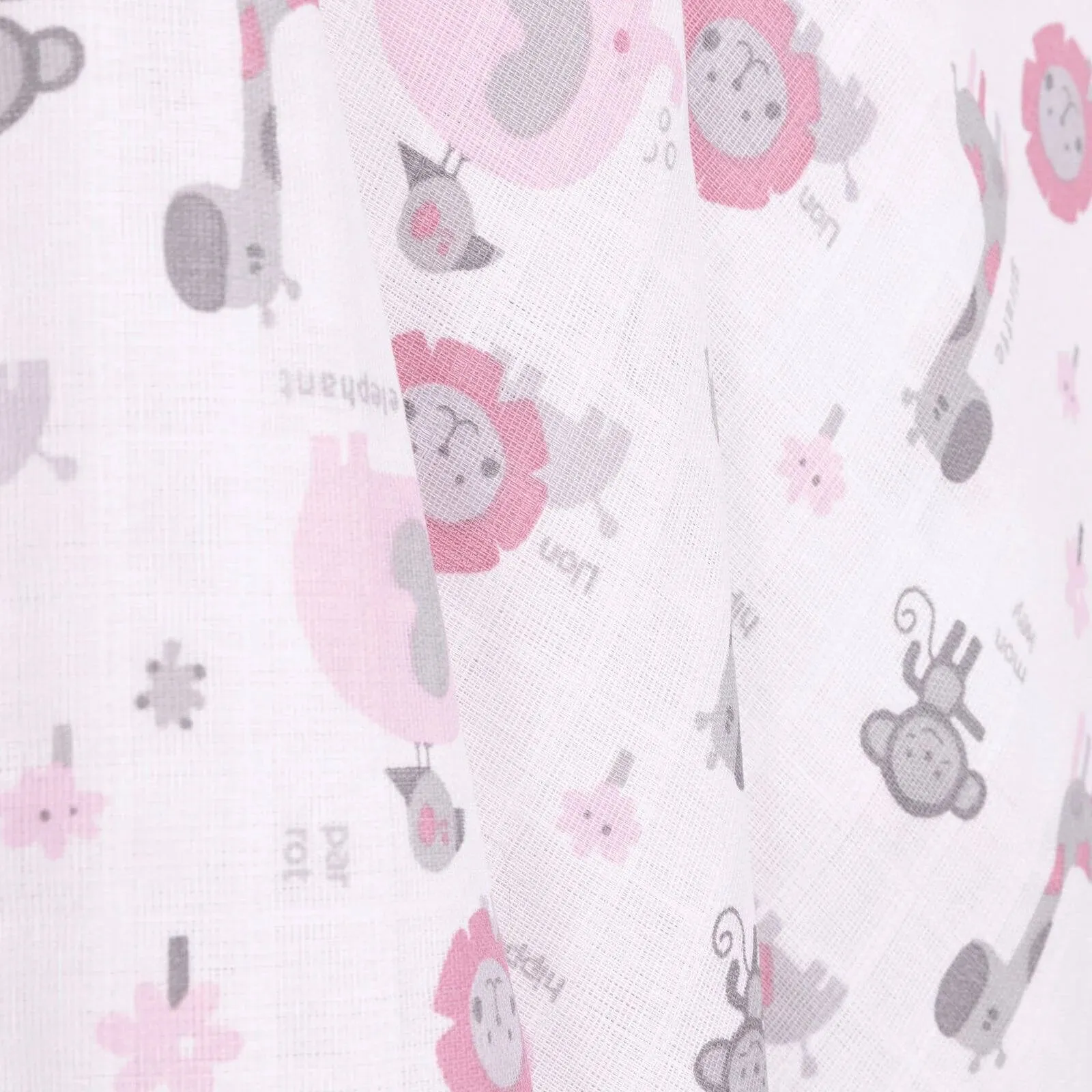 Mollia Muslin Blanket - Pink - Pink