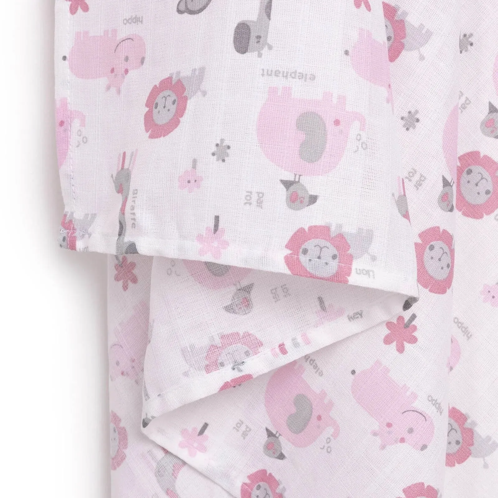 Mollia Muslin Blanket - Pink - Pink