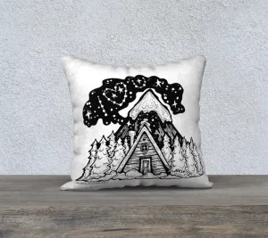 Mountains Love You Pillow case “18” by 18”