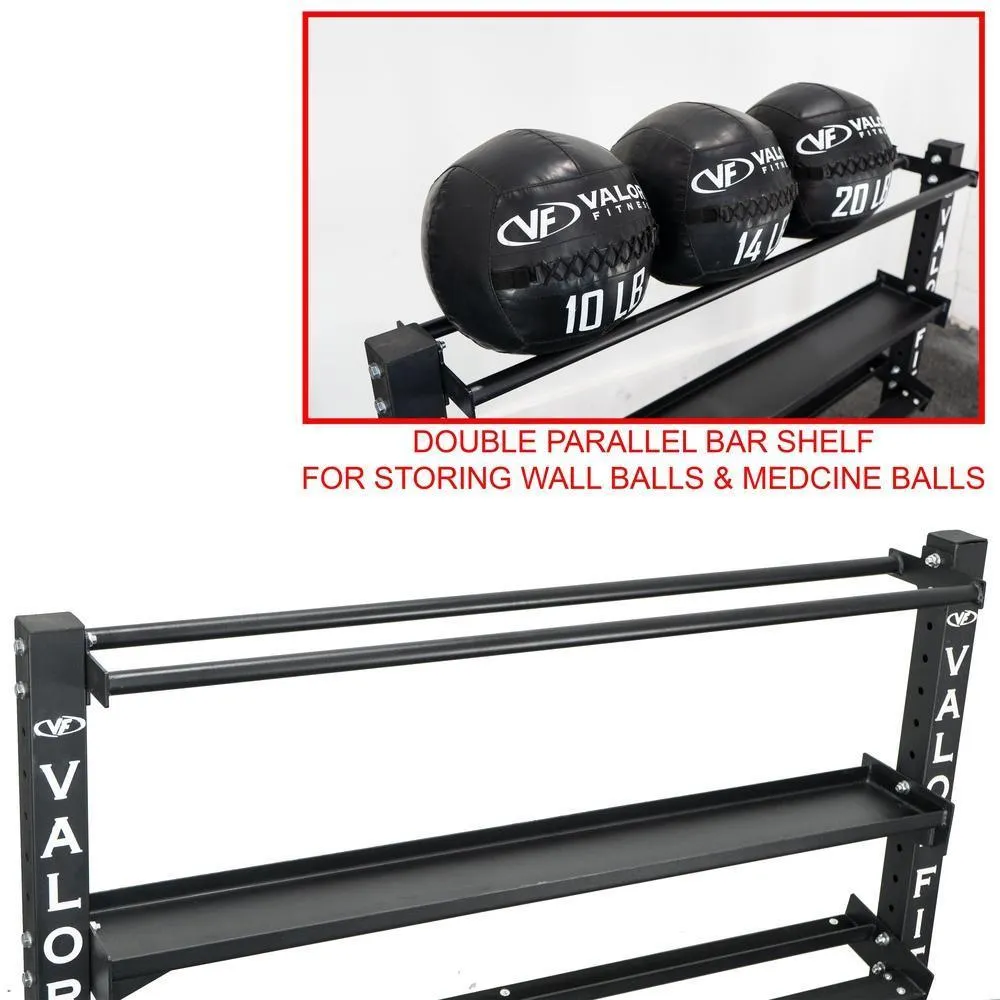 Multifunctional Fitness Equipment Storage Rack