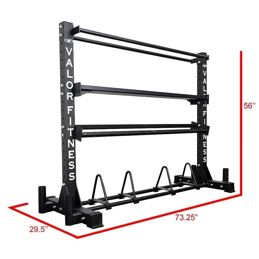 Multifunctional Fitness Equipment Storage Rack