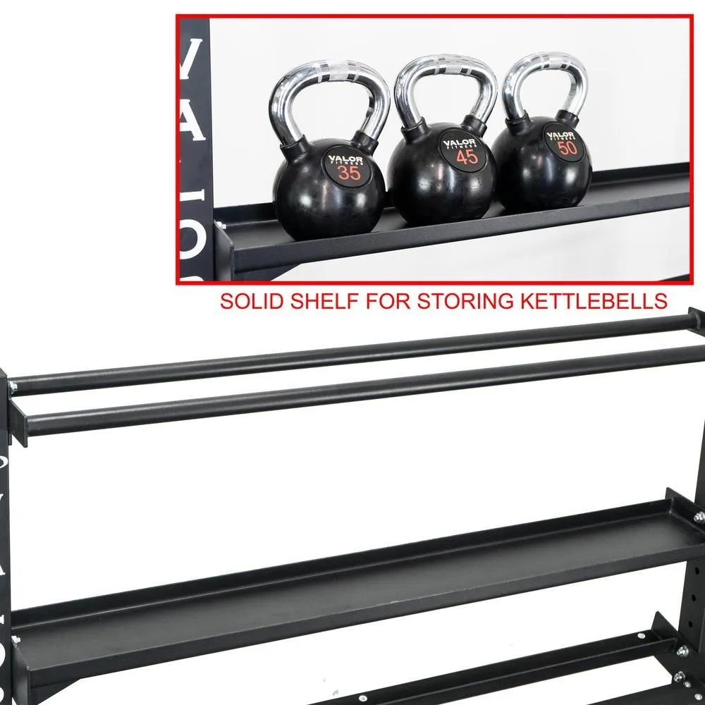 Multifunctional Fitness Equipment Storage Rack