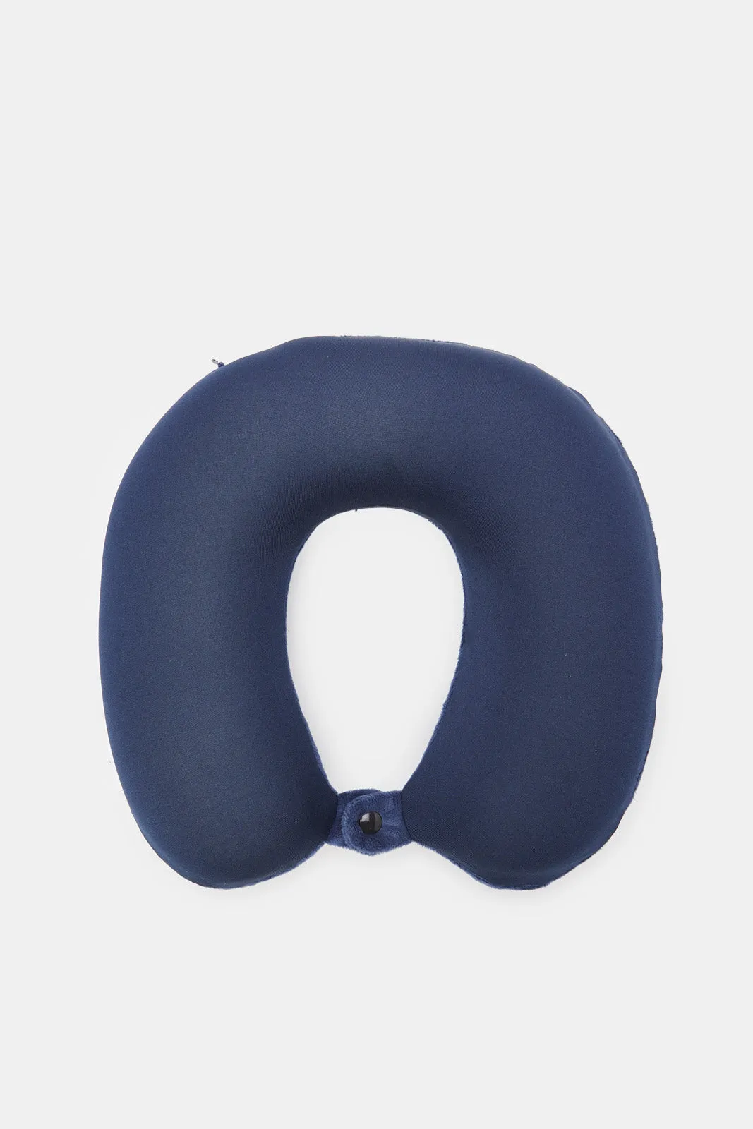 Navy U Shape Soft Travel Pillow