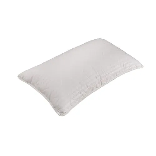 ORCHEED Soft Microfiber Quilted Pillow for Sleeping, 17x27 inch, White, Pack of 2