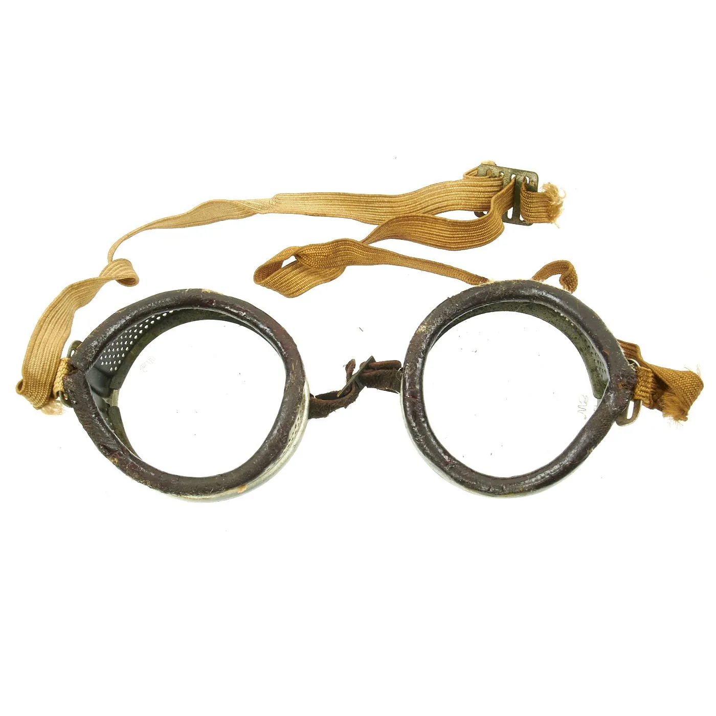 Original U.S. WWI Air Service Flying Goggles by Willson with Original Case