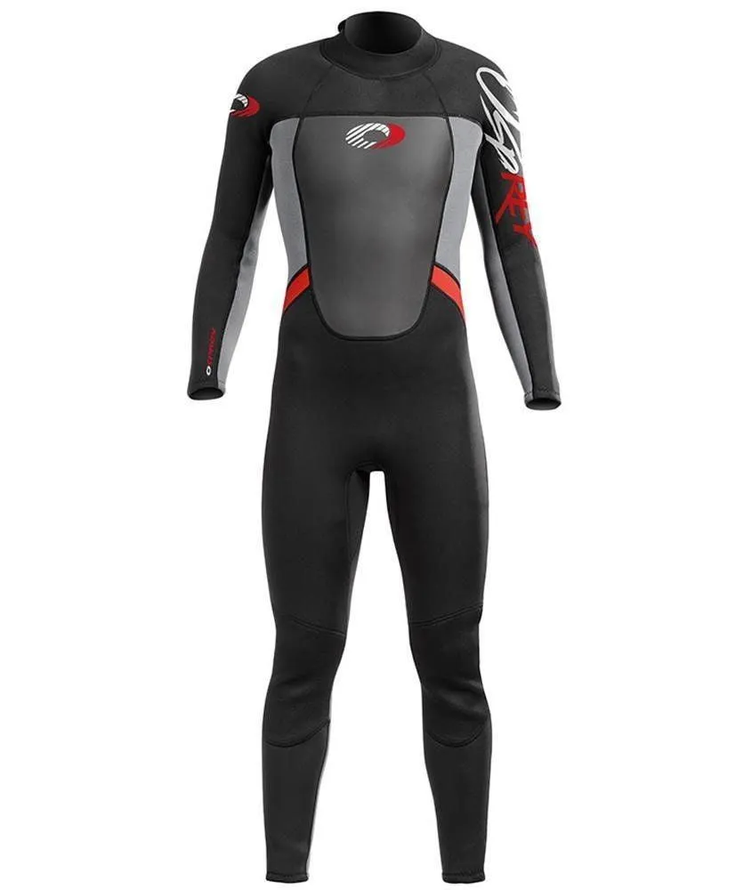 Osprey Origin Mens 5/4mm Wetsuit Red