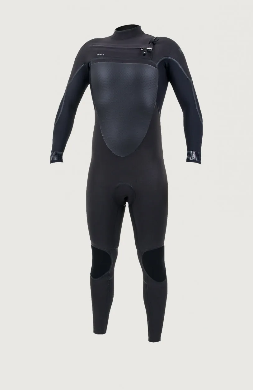 Psycho Tech 4/3mm Chest Zip Full Wetsuit | Grey