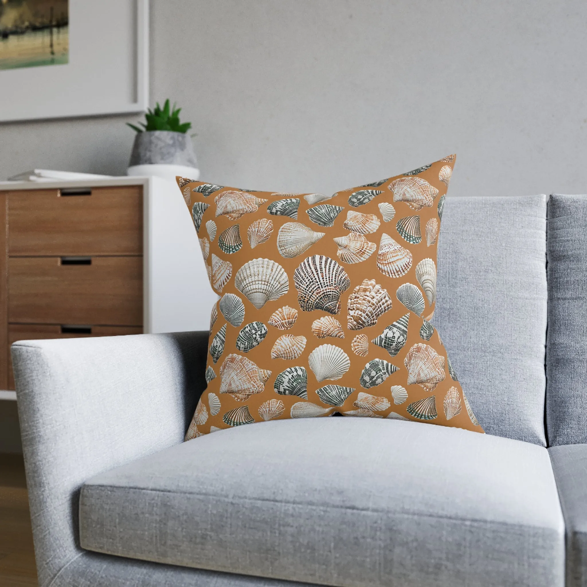 Seashells - Square Pillow - UK