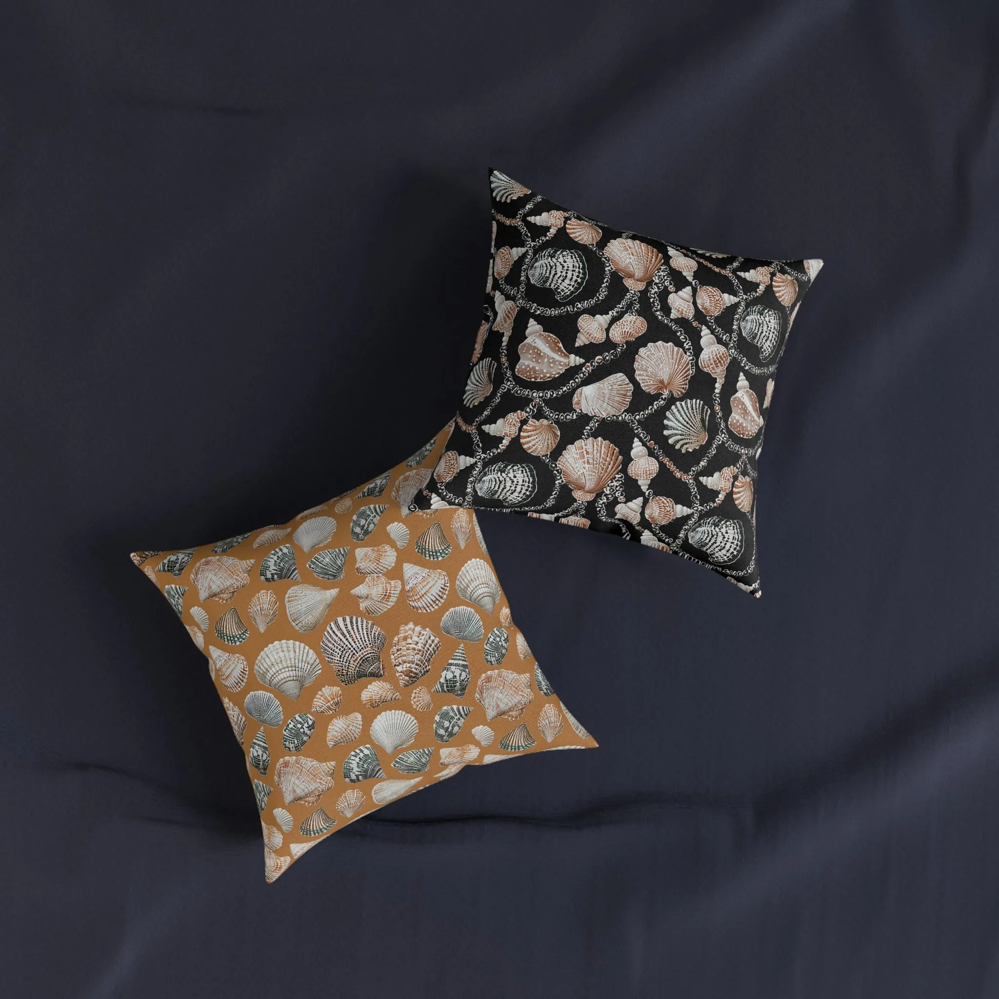 Seashells - Square Pillow - UK