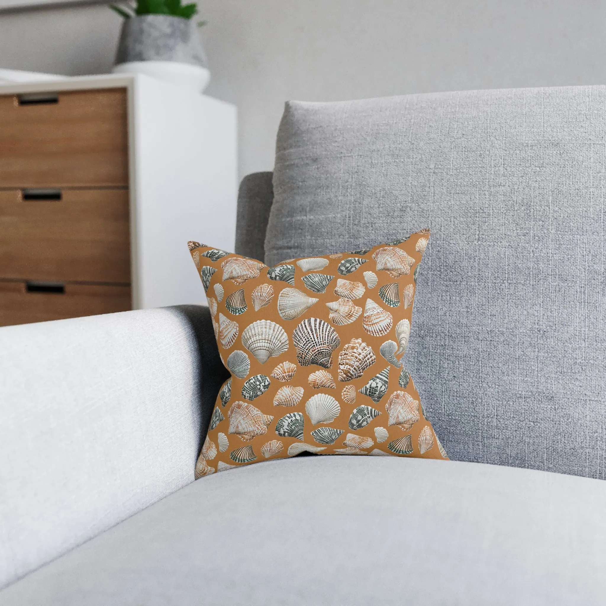 Seashells - Square Pillow - UK