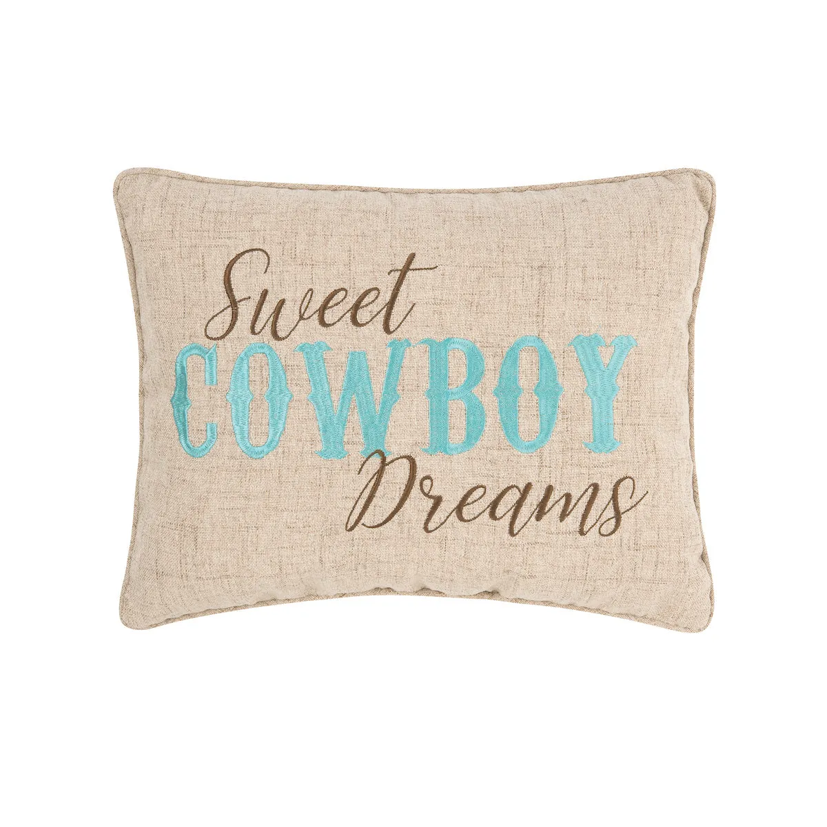 Sweet Cowboy Dreams Pillow