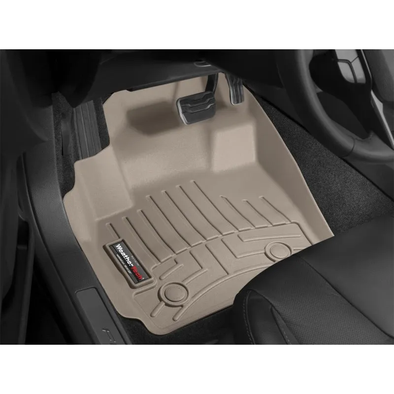 WeatherTech FloorLiners - Front/2nd Row - Tan - Ford Fullsize Truck 1999-2007