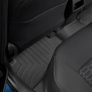 WeatherTech Rear FloorLiner - Black | 2019-2023 Toyota Corolla Hatchback